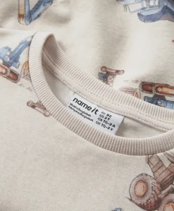 Jongens sweater beige