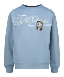 Jongens sweater blauw