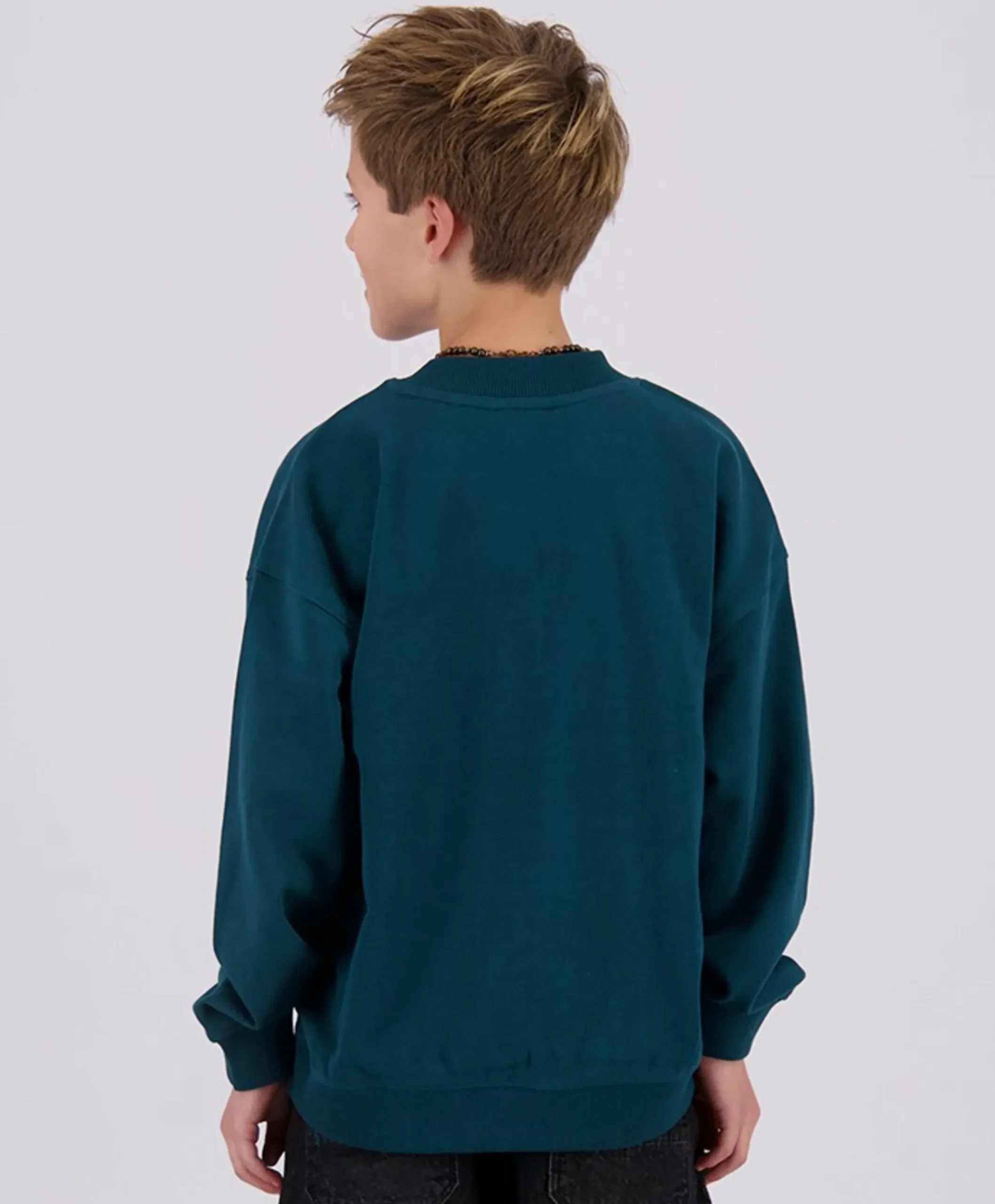 Jongens sweater blauw