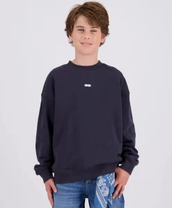 Jongens sweater blauw