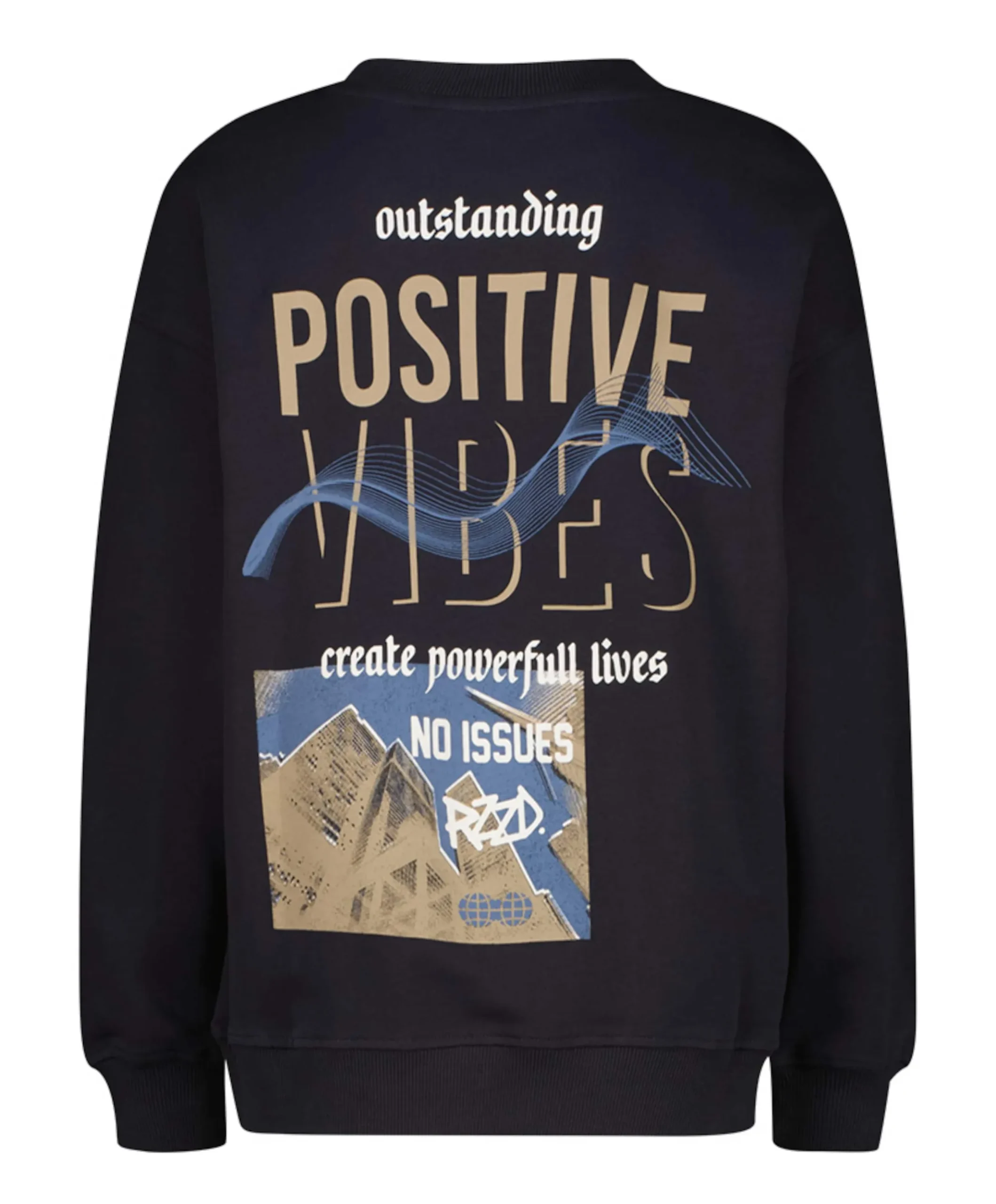 Jongens sweater blauw