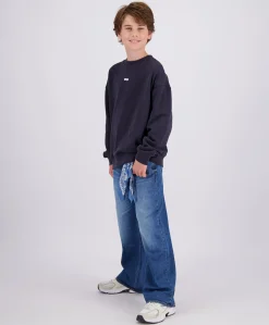 Jongens sweater blauw