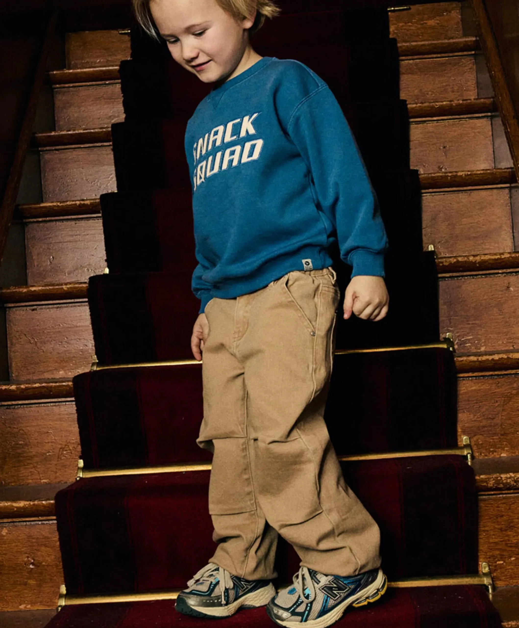 Jongens sweater blauw