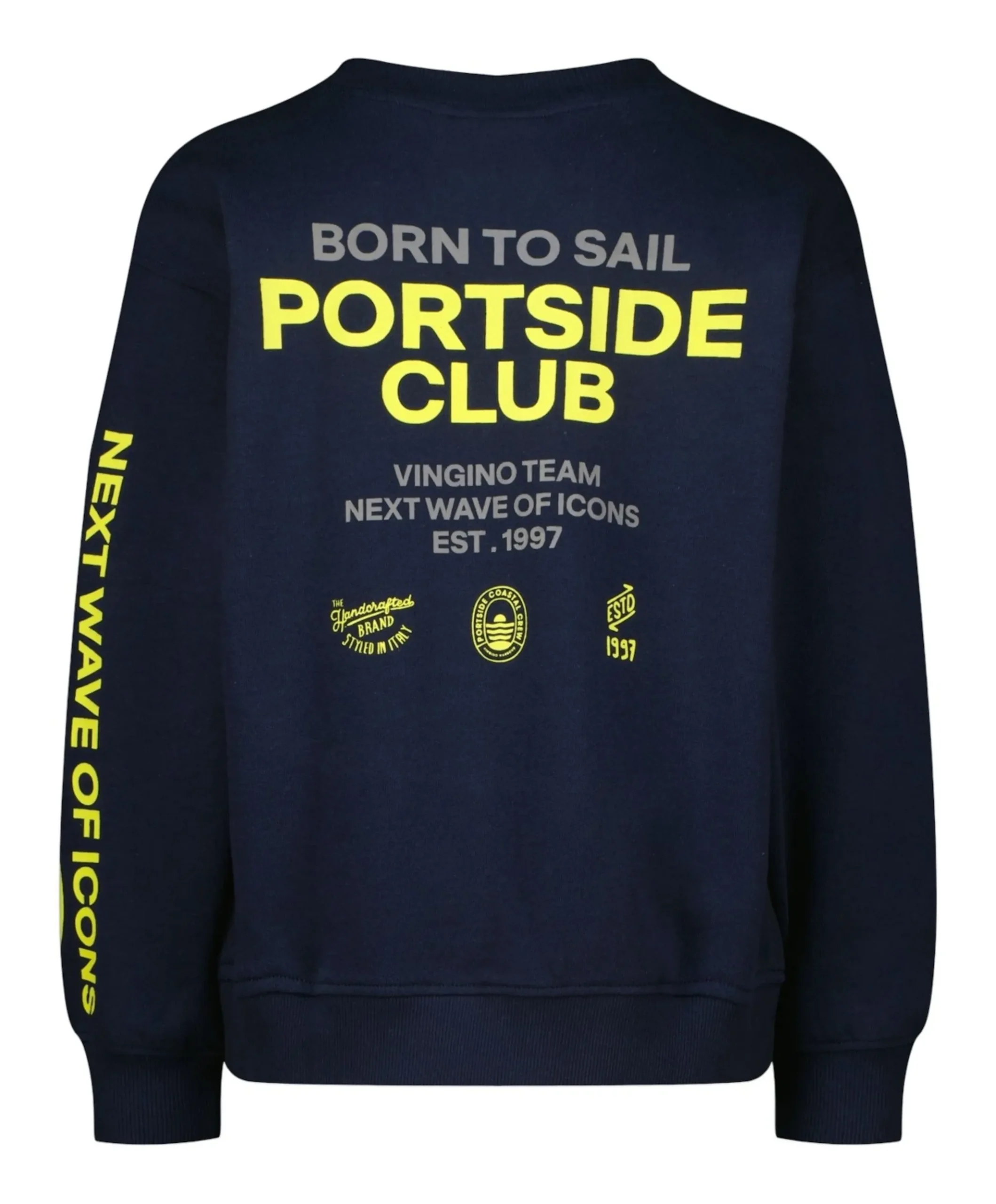 Jongens sweater blauw