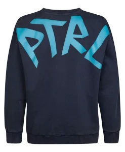 Jongens sweater blauw
