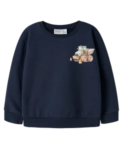 Jongens sweater blauw