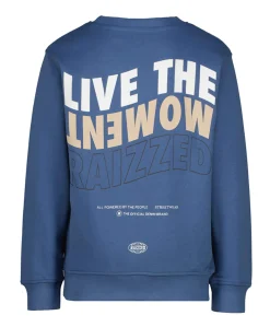 Jongens sweater blauw