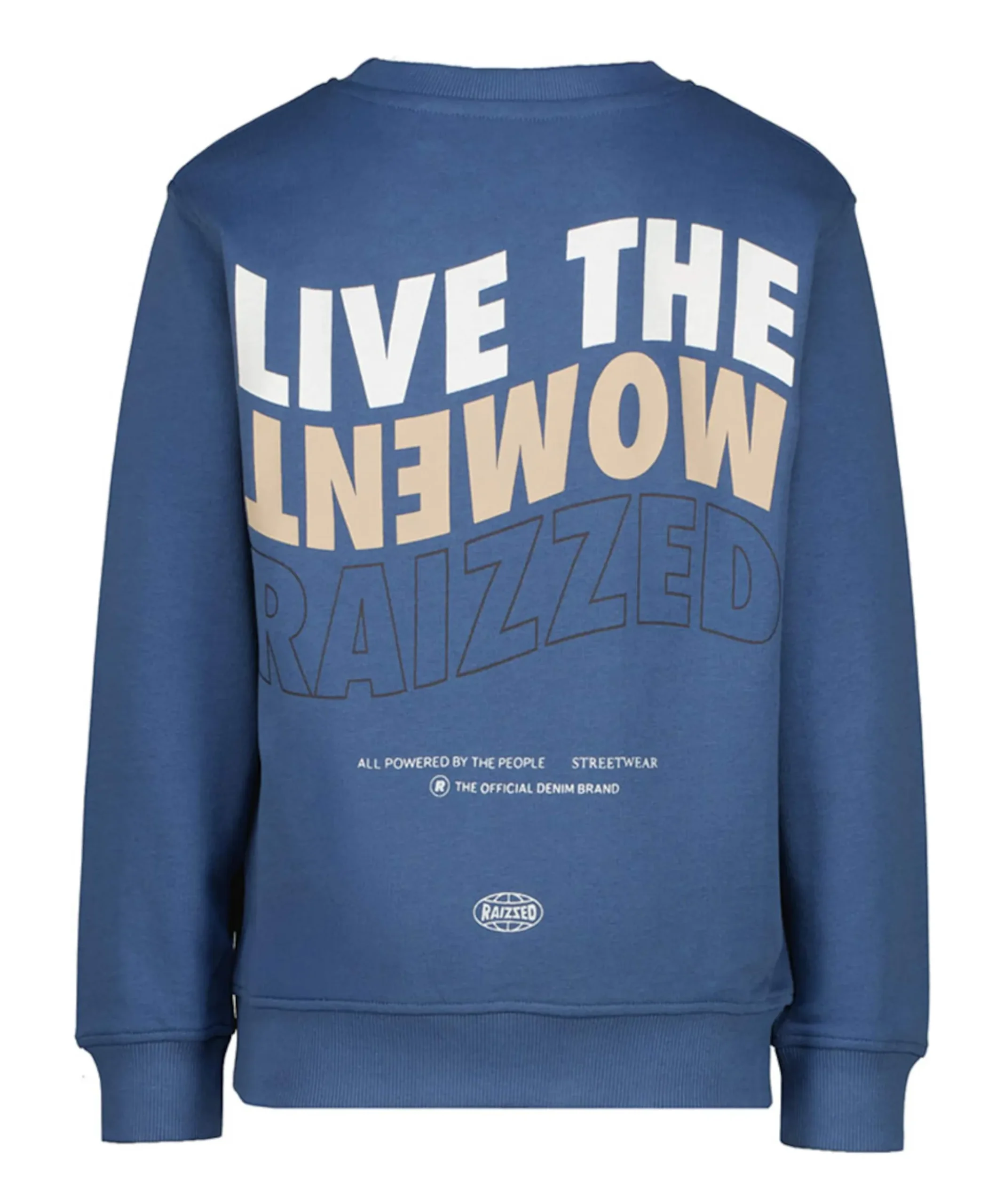 Jongens sweater blauw