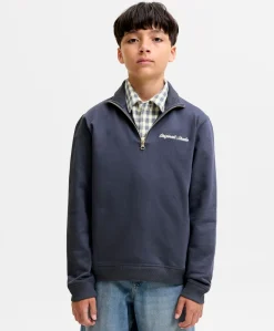 Jongens sweater blauw