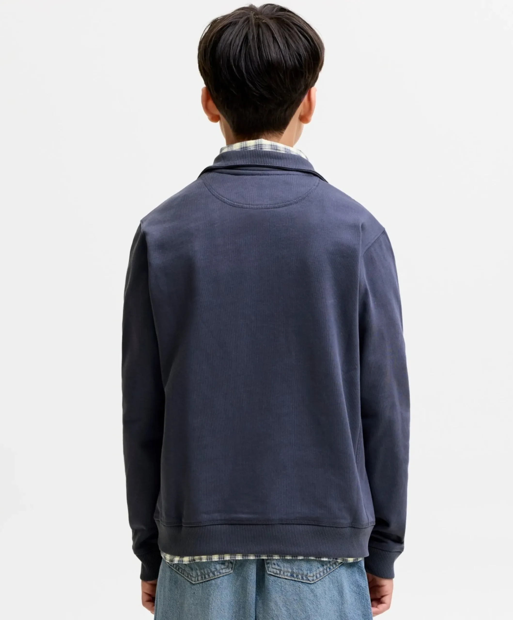 Jongens sweater blauw