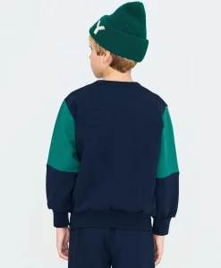 Jongens sweater blauw