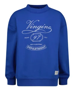 Jongens sweater blauw