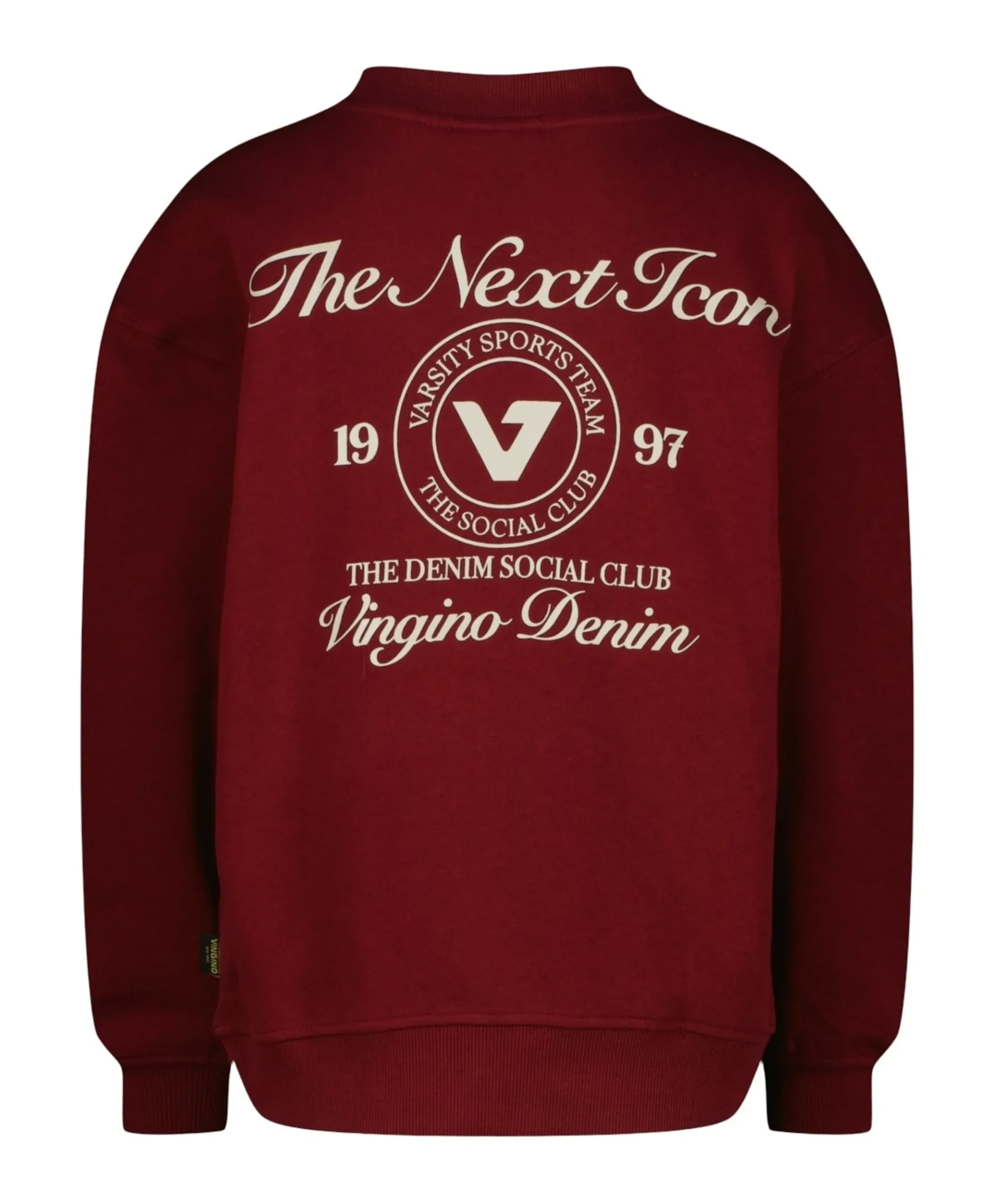 Jongens sweater bordeaux
