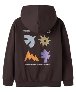 Jongens sweater bruin