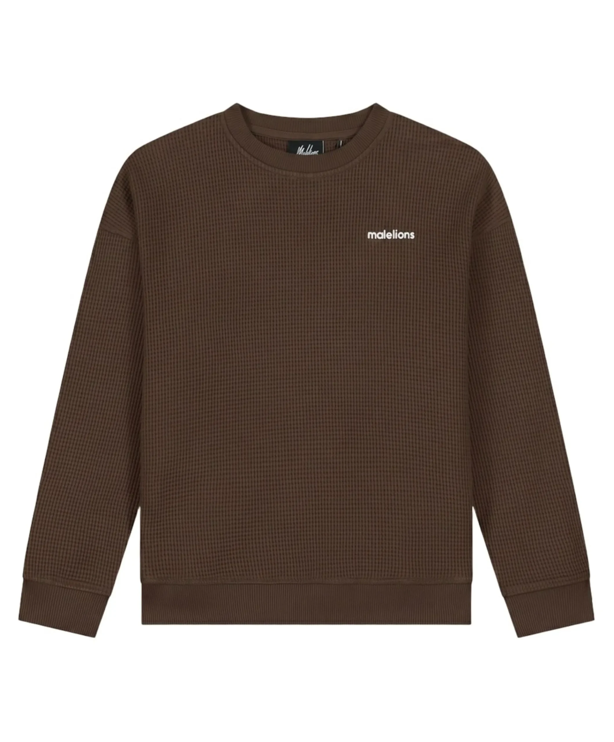 Jongens sweater bruin