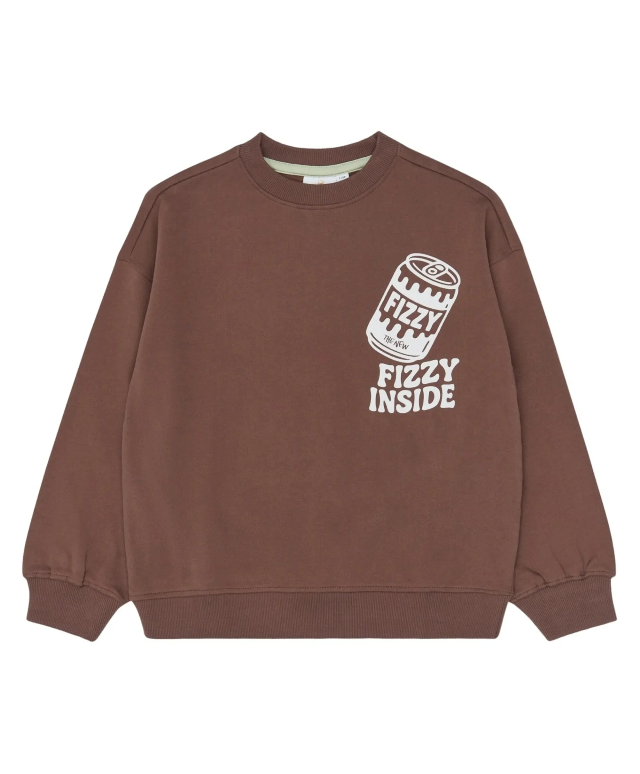 Jongens sweater bruin