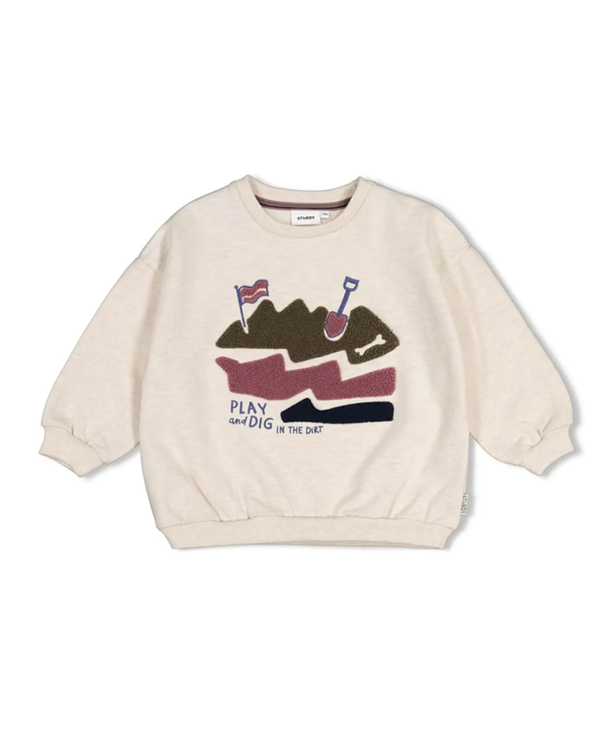 Jongens sweater ecru