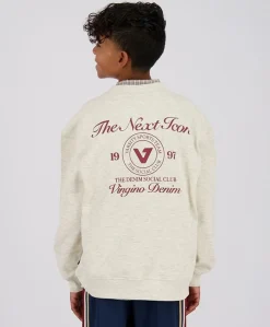 Jongens sweater ecru