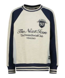 Jongens sweater ecru