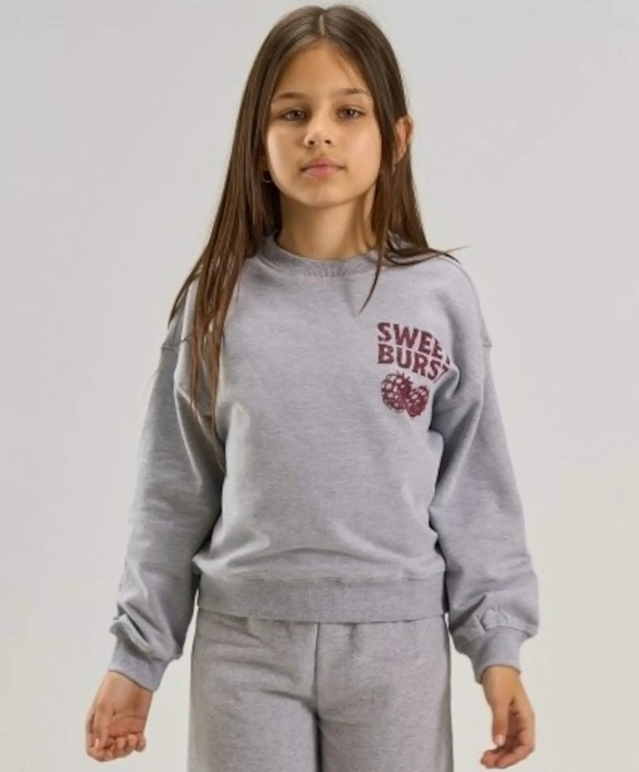 Jongens sweater grijs