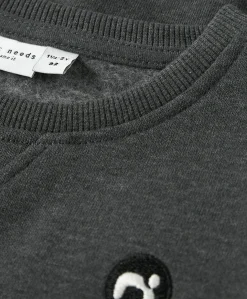 Jongens sweater grijs