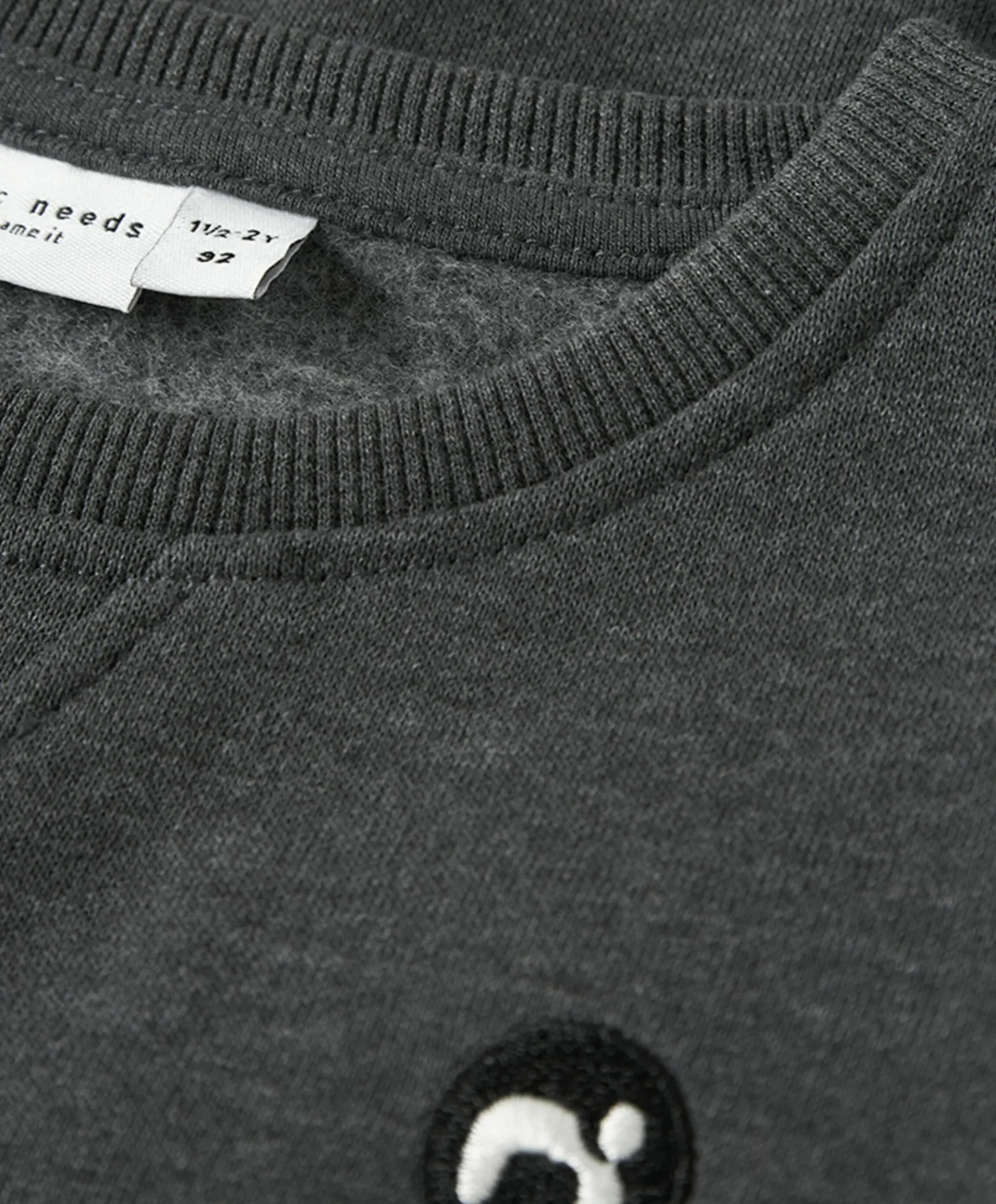 Jongens sweater grijs