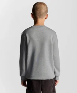 Jongens sweater grijs