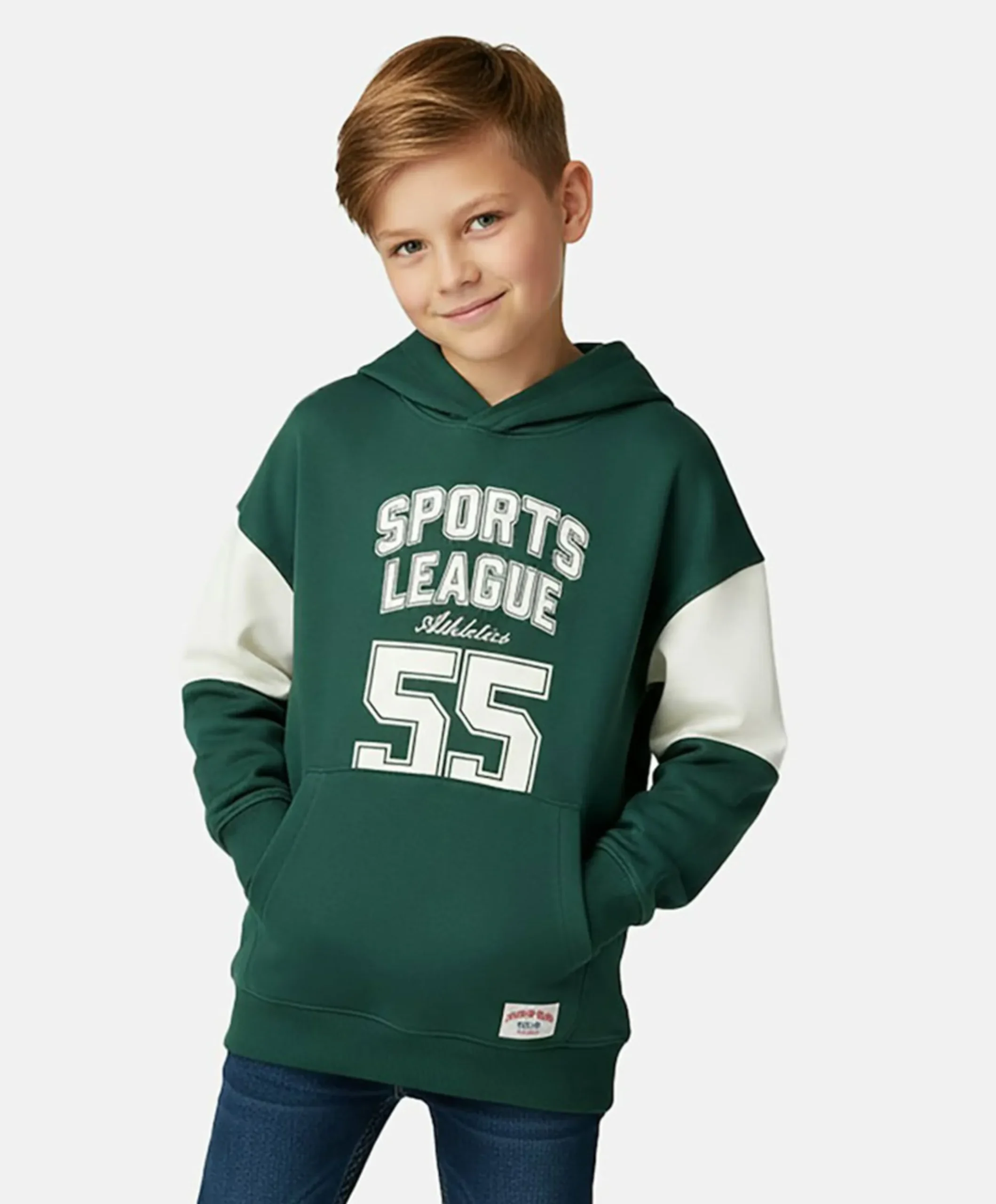 Jongens sweater groen
