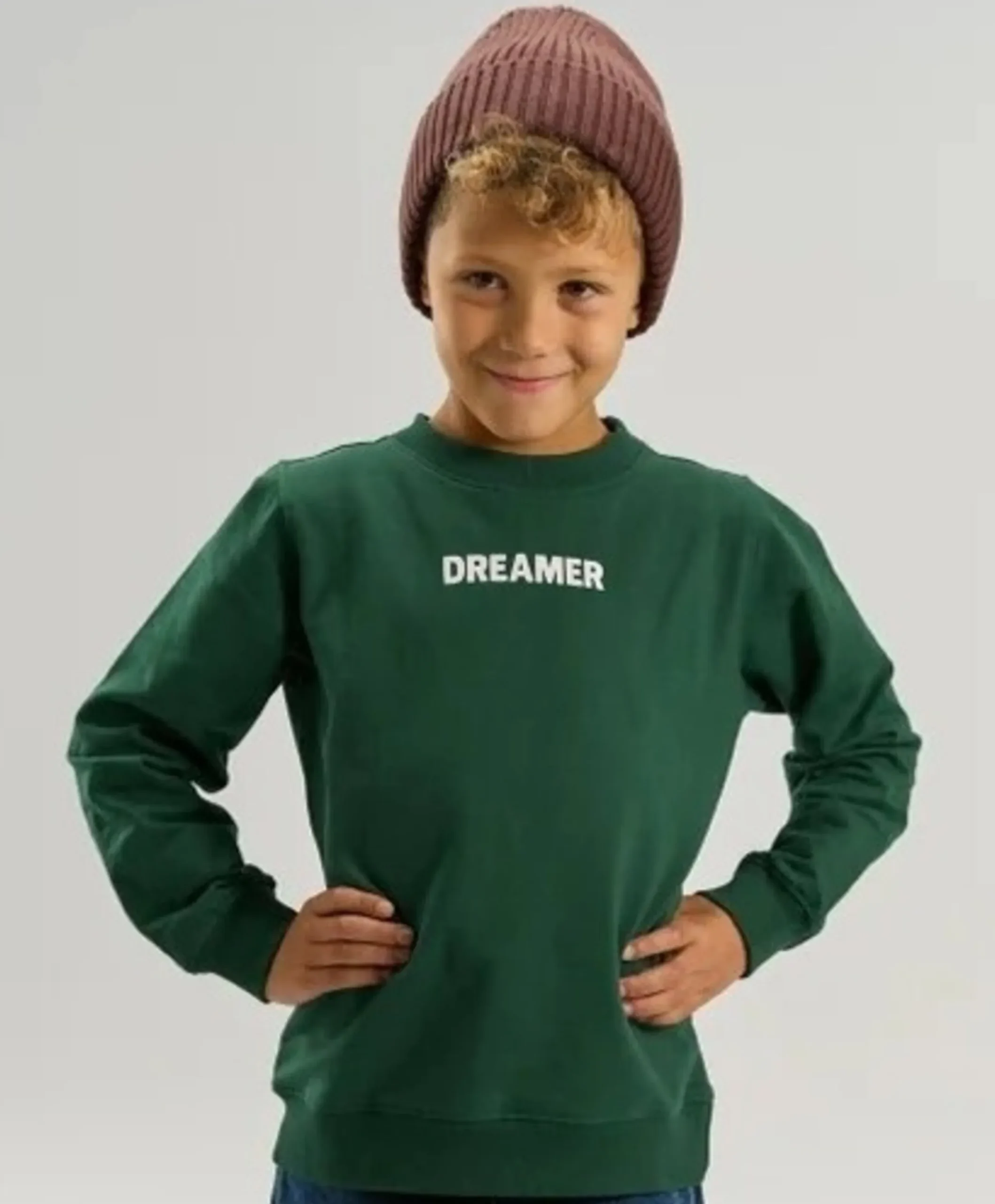 Jongens sweater groen