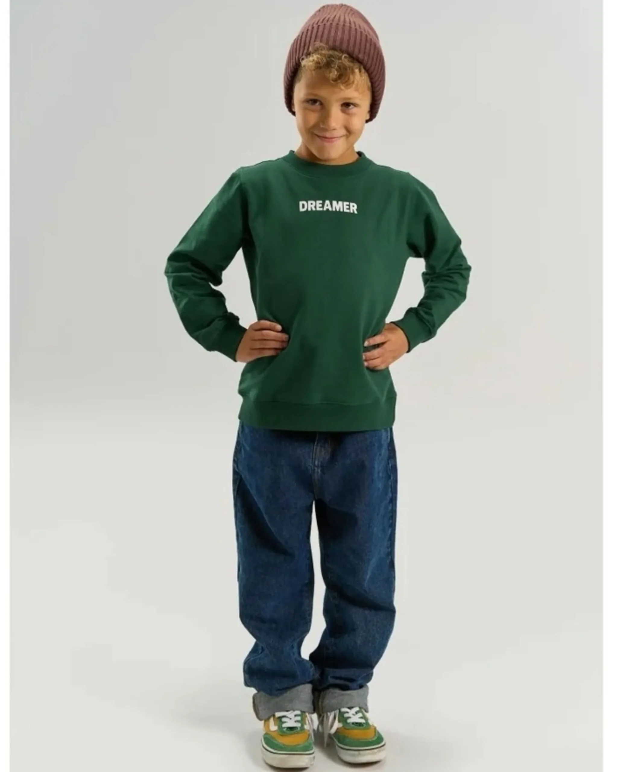 Jongens sweater groen