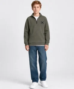 Jongens sweater groen