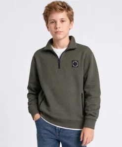 Jongens sweater groen