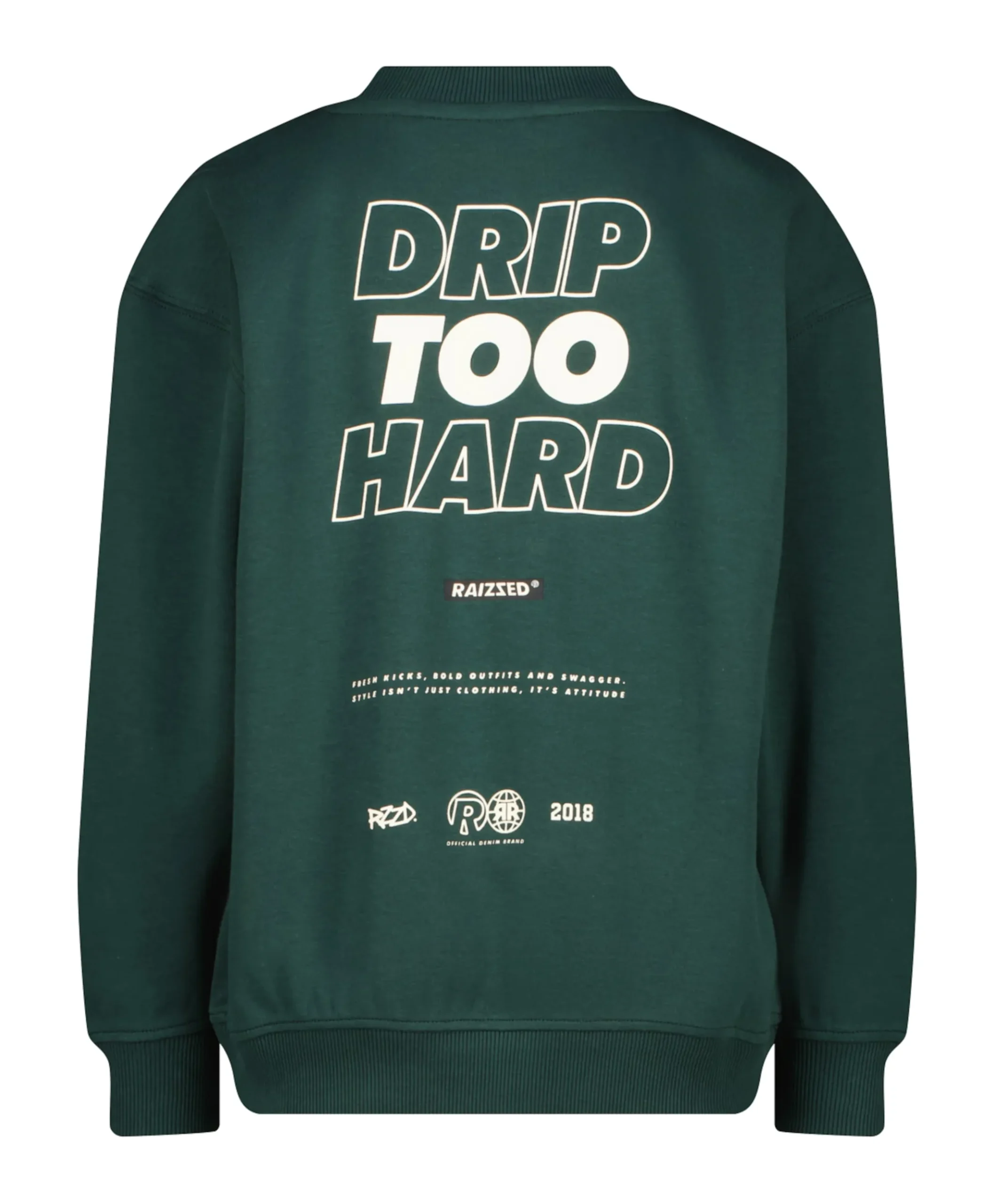 Jongens sweater groen