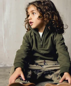 Jongens sweater groen