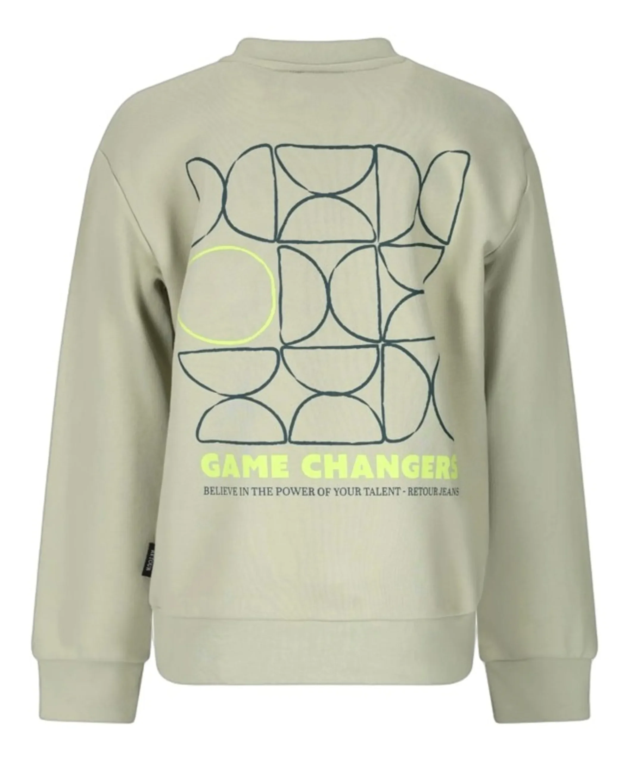 Jongens sweater groen