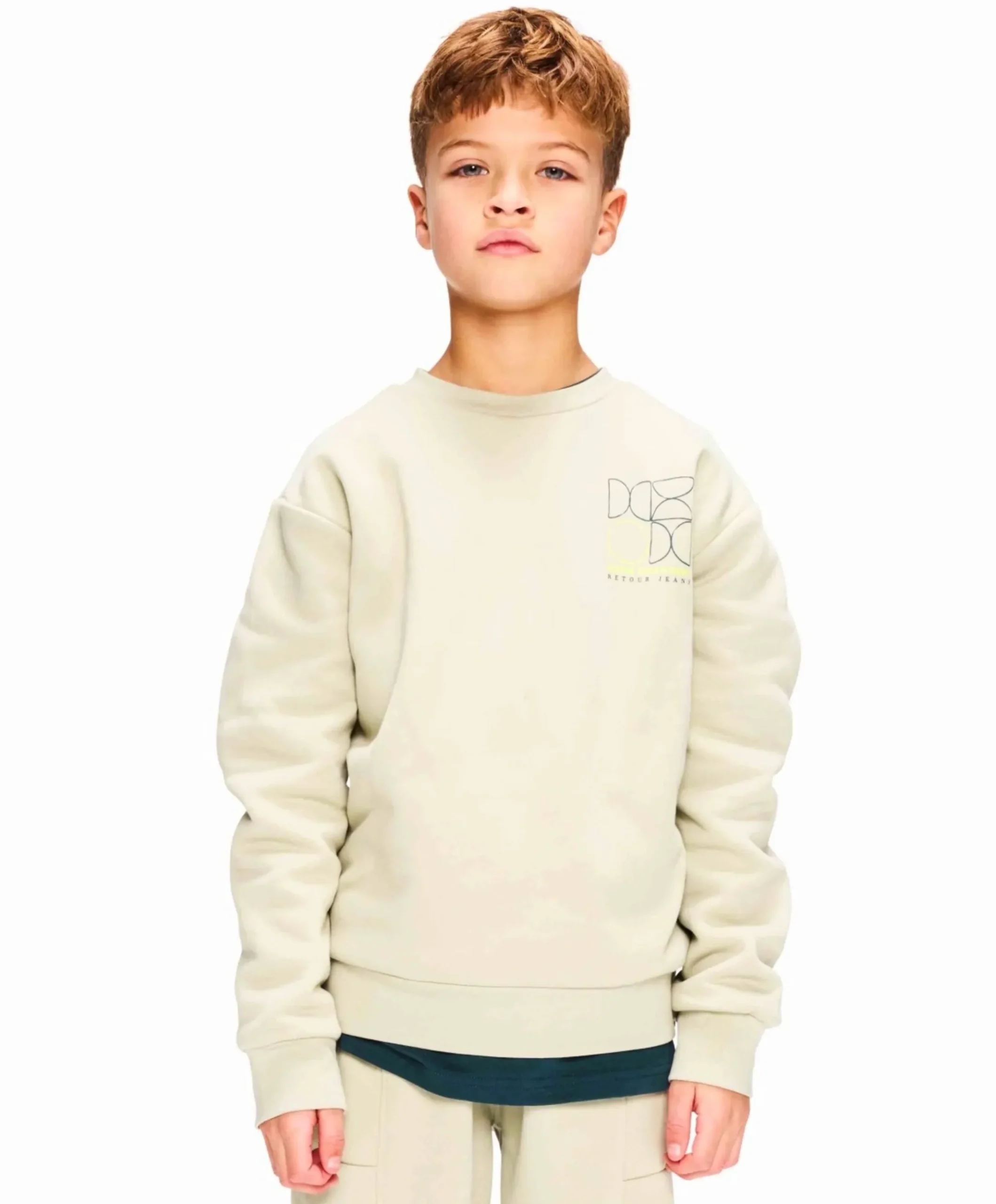 Jongens sweater groen