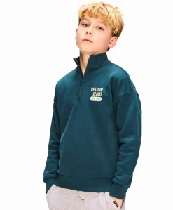 Jongens sweater groen