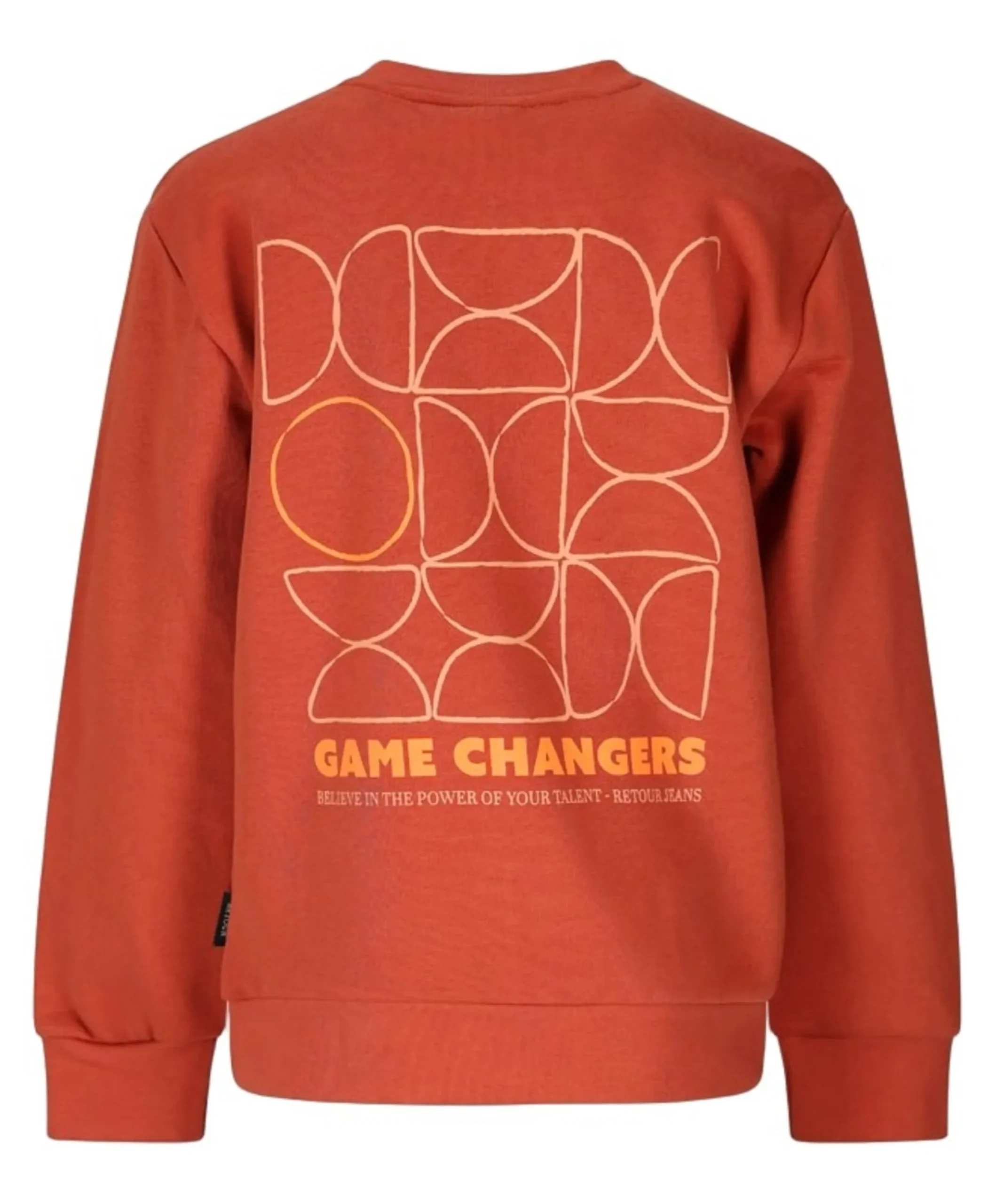 Jongens sweater oranje
