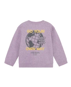 Jongens sweater paars