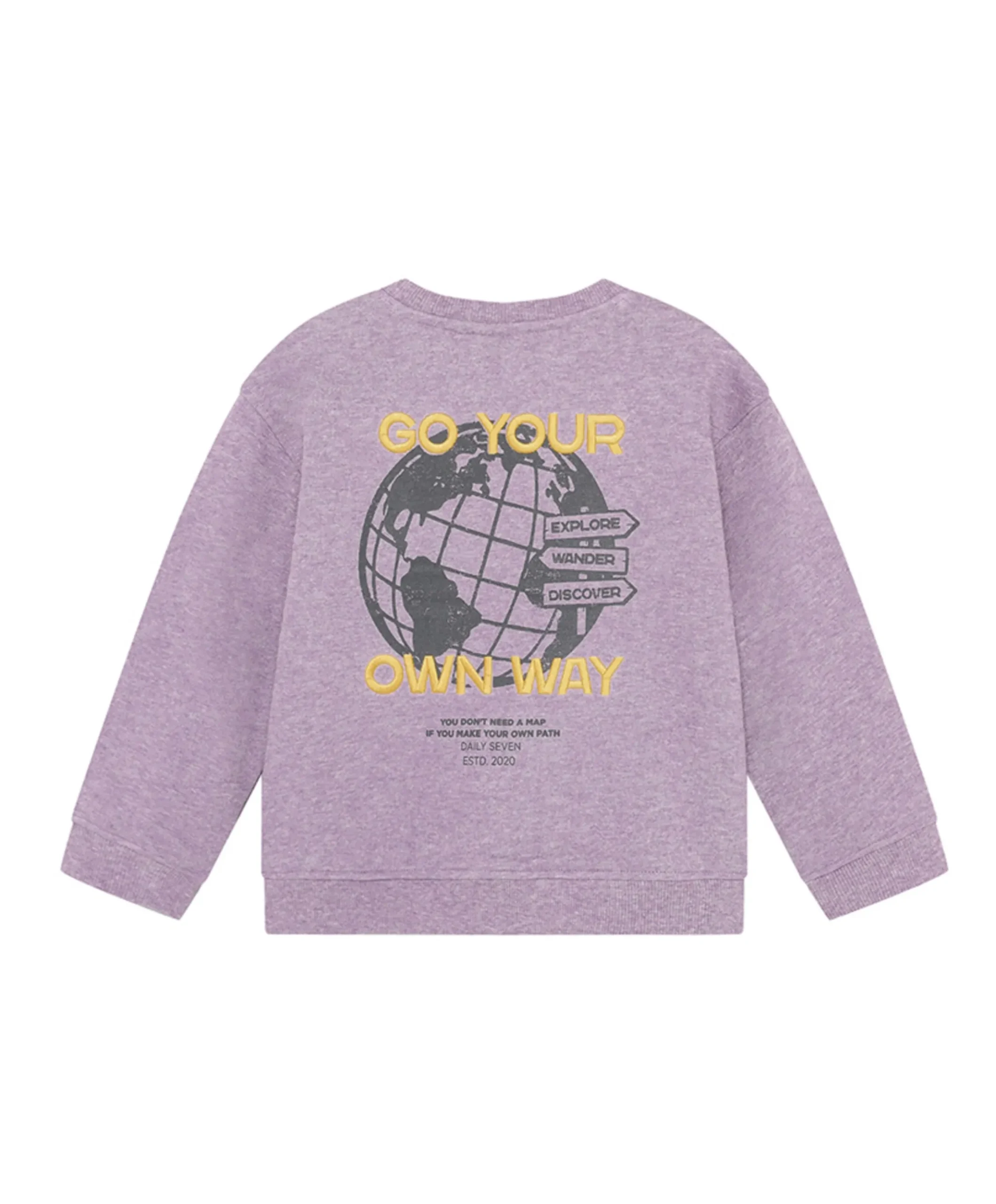 Jongens sweater paars