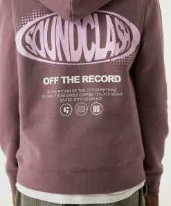 Jongens sweater paars