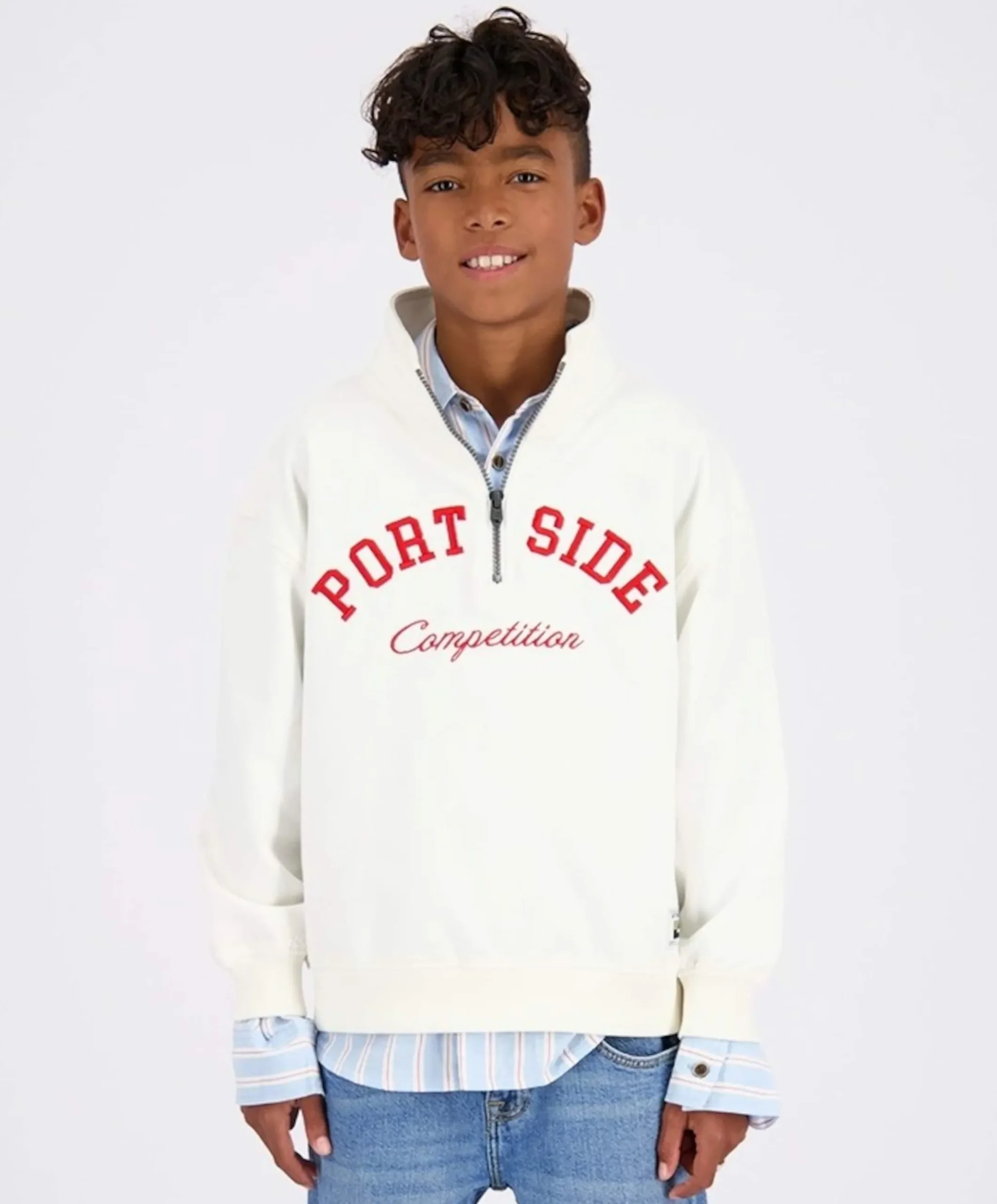 Jongens sweater wit