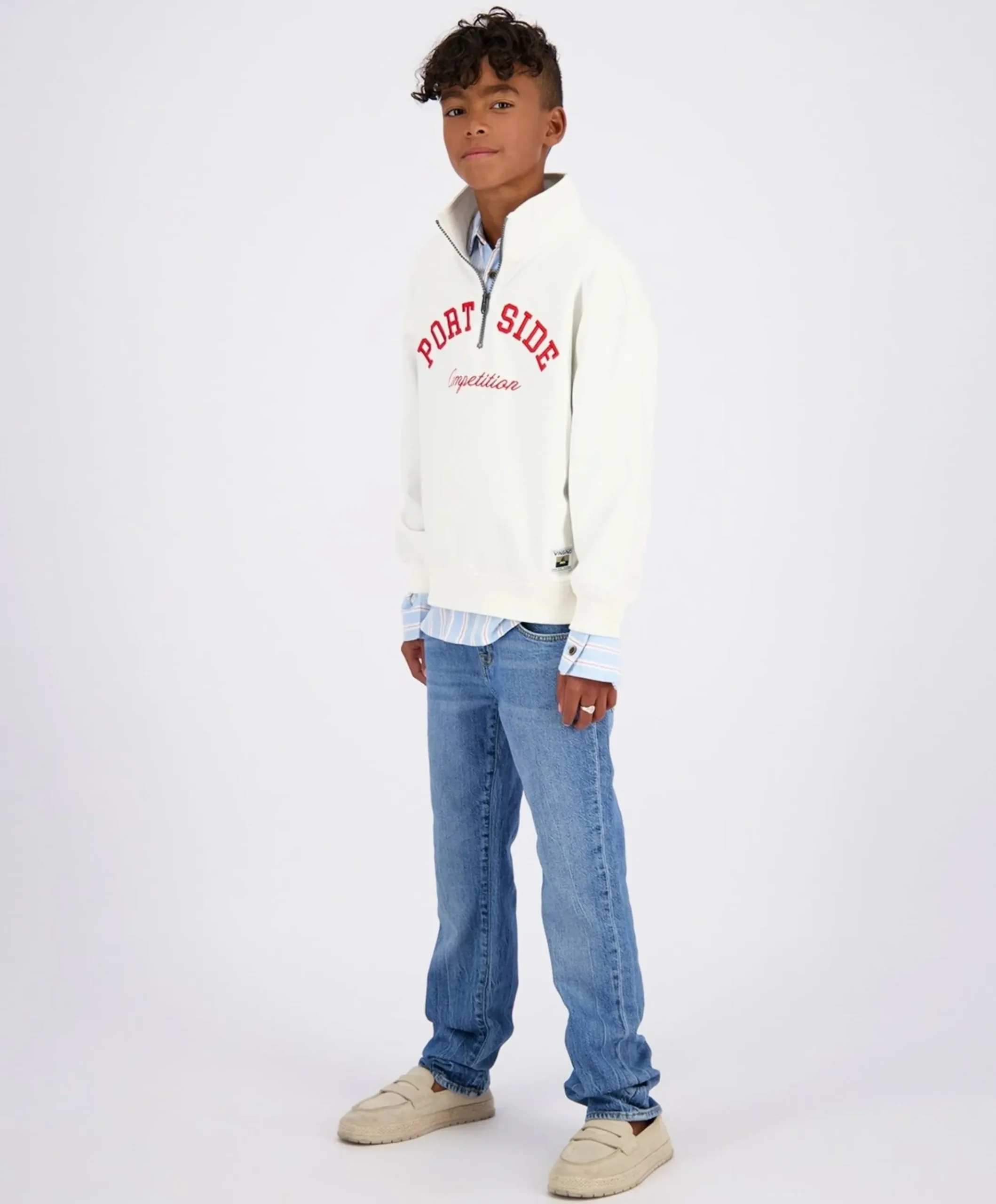 Jongens sweater wit