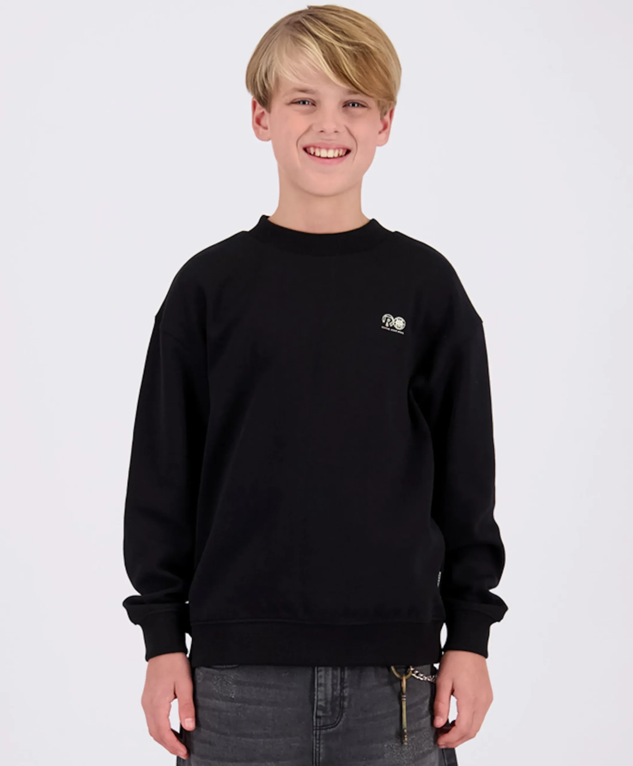 Jongens sweater zwart