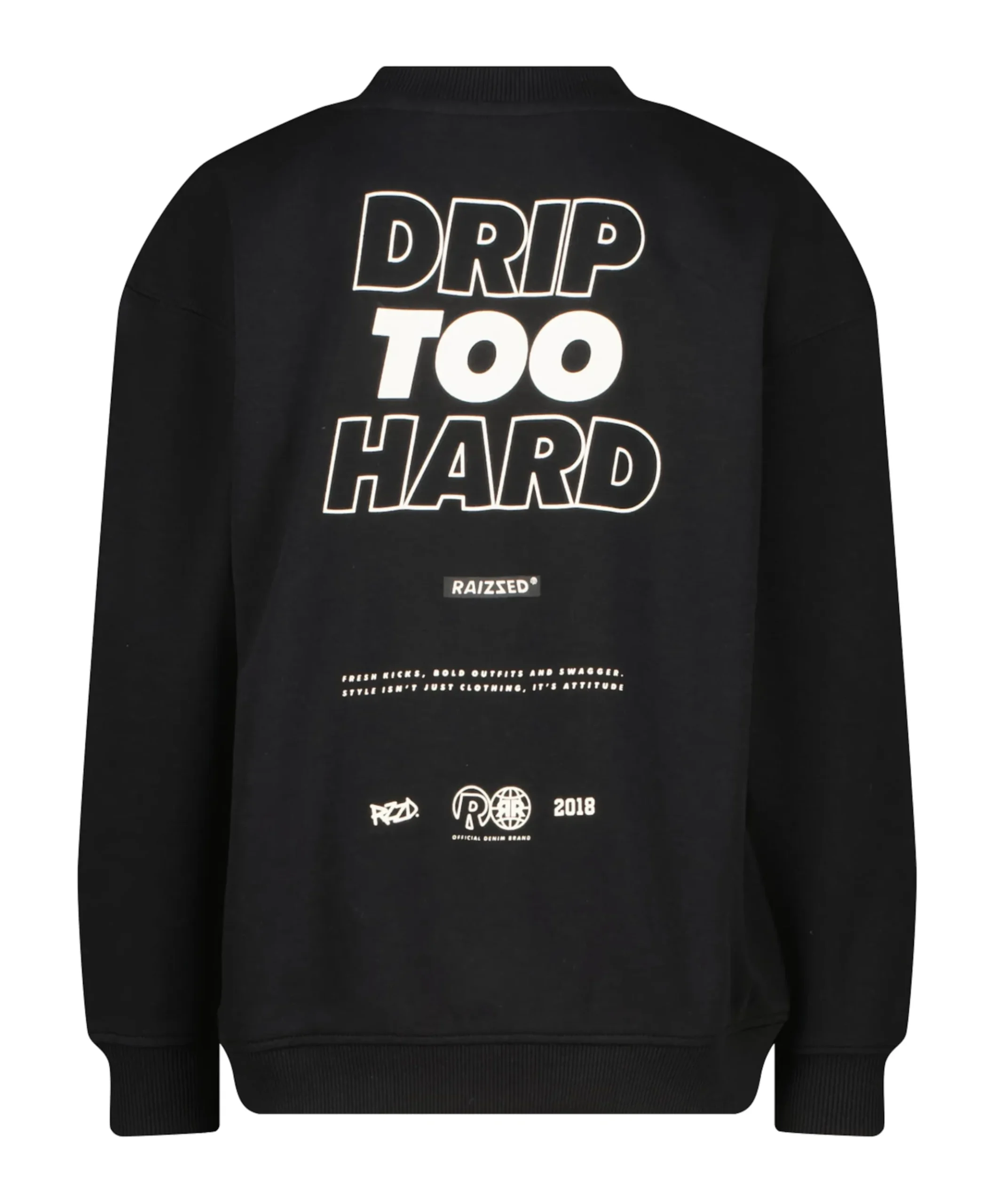 Jongens sweater zwart