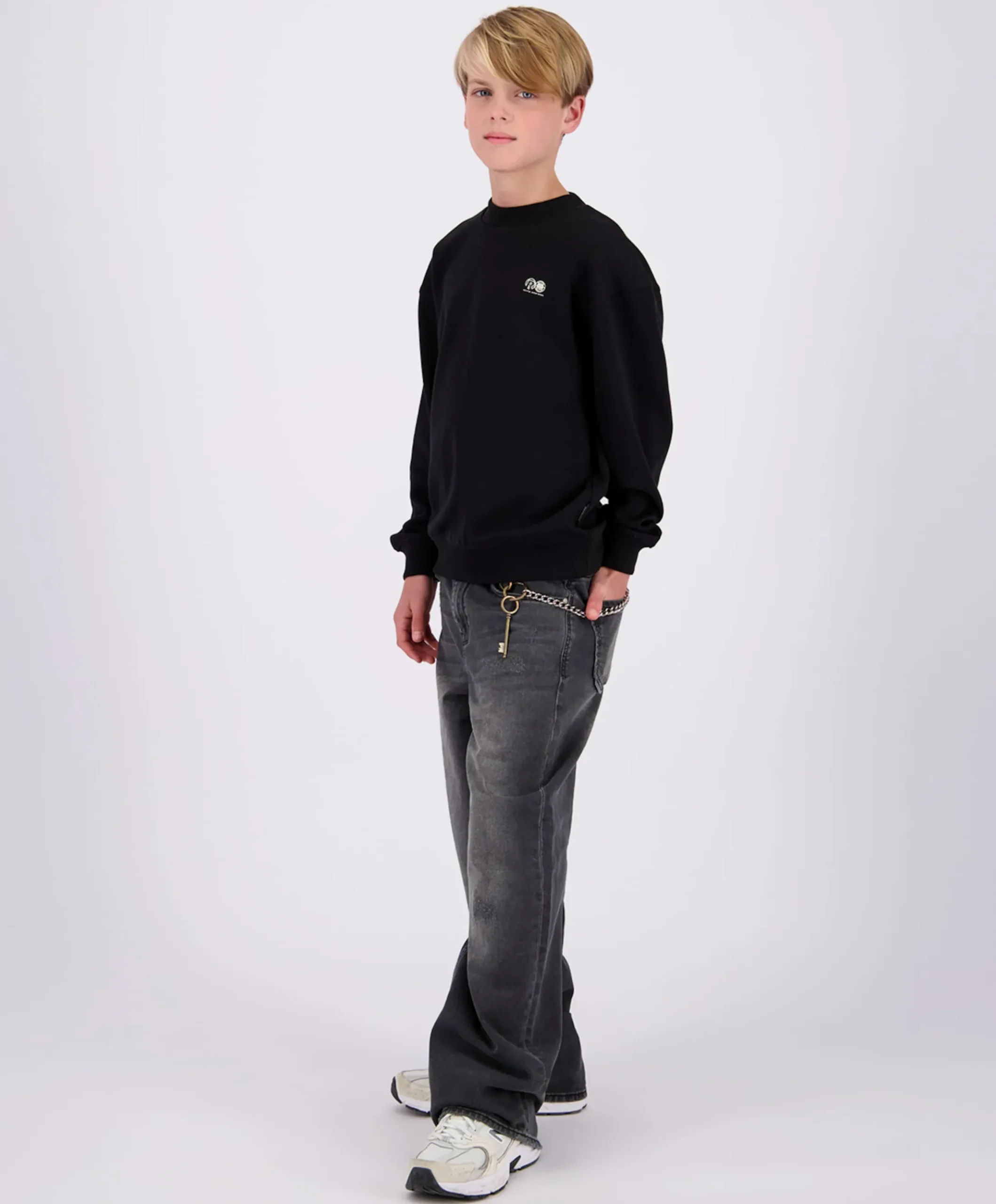 Jongens sweater zwart