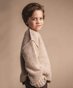 Jongens trui beige