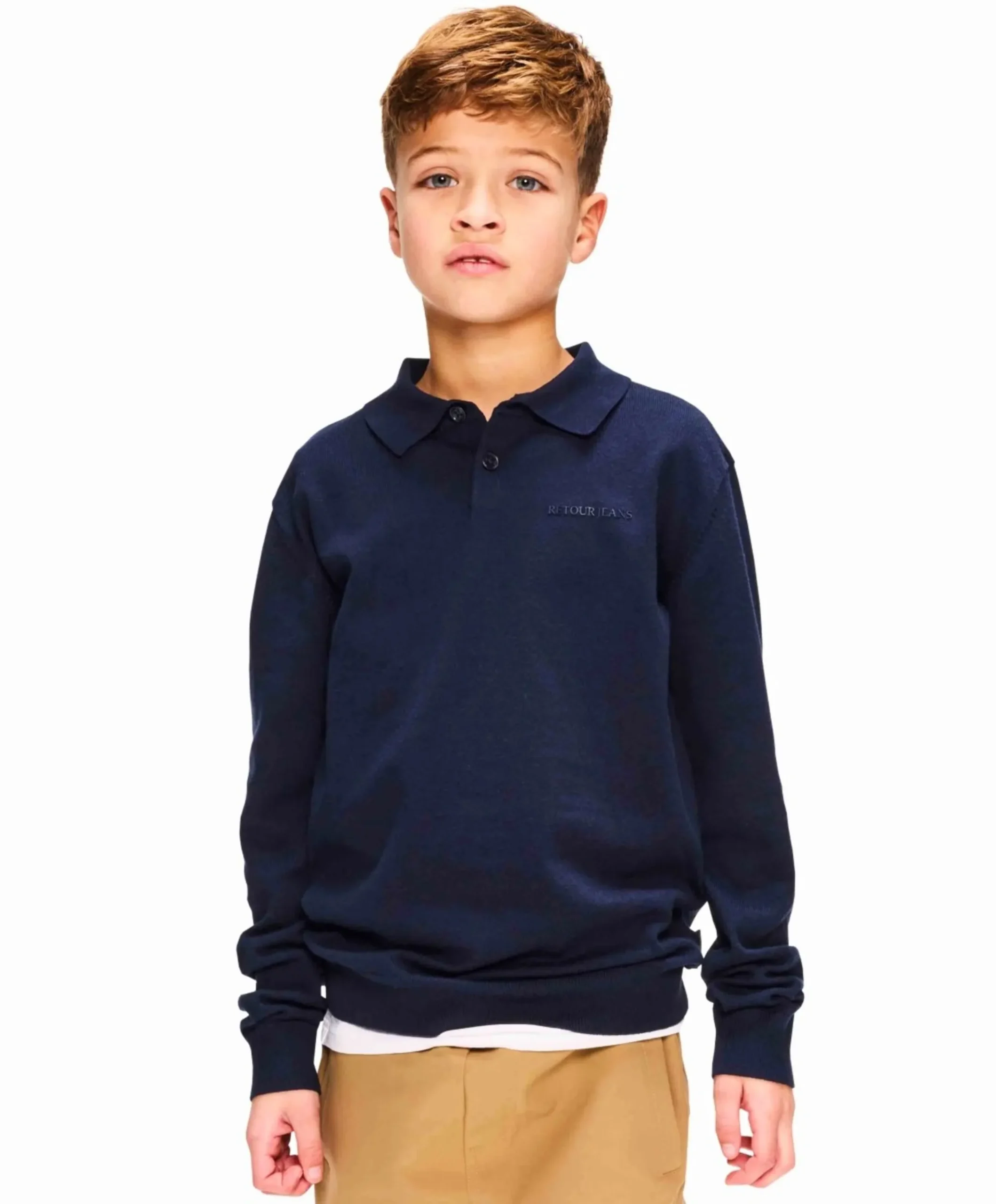 Jongens trui blauw