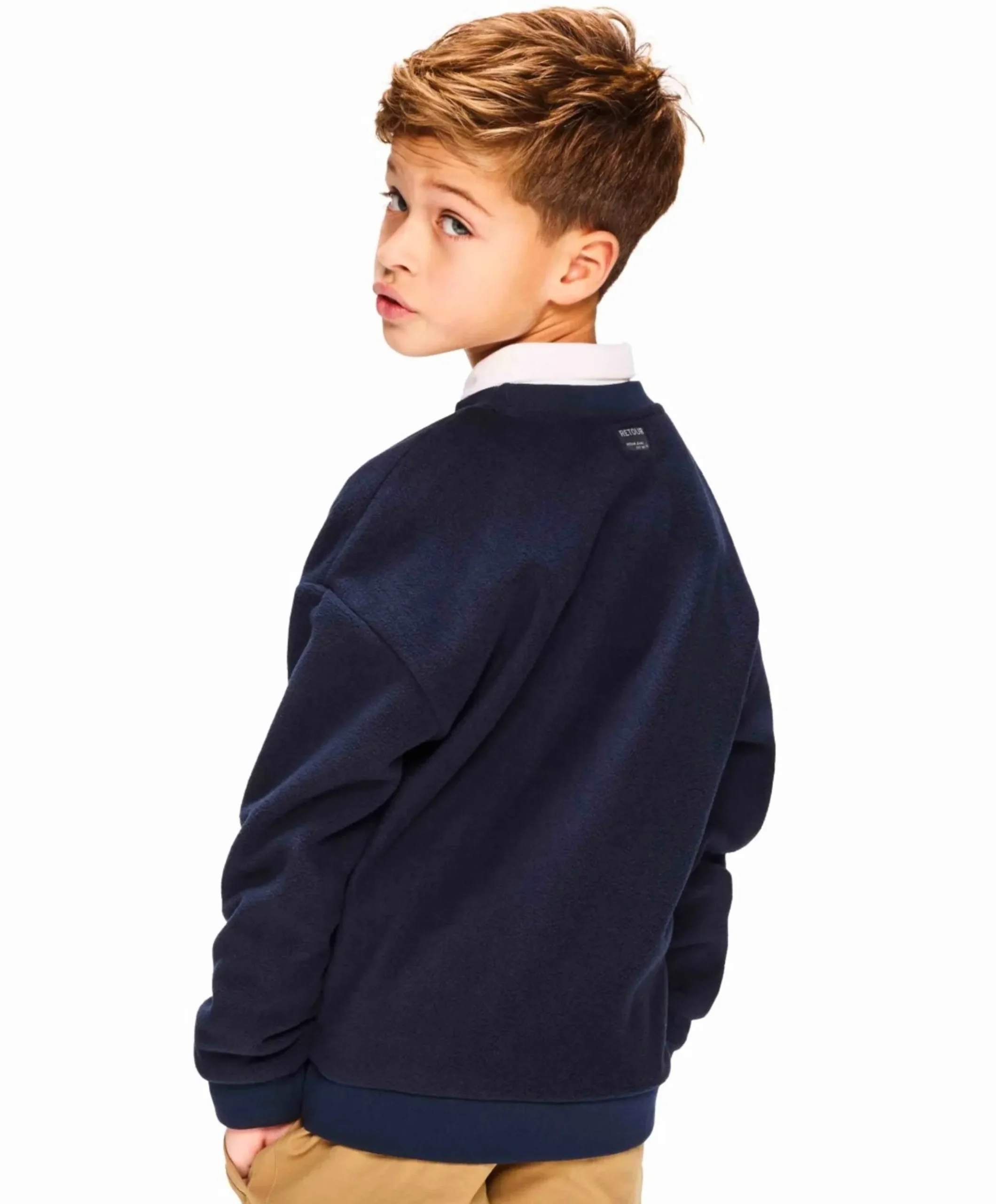 Jongens trui blauw