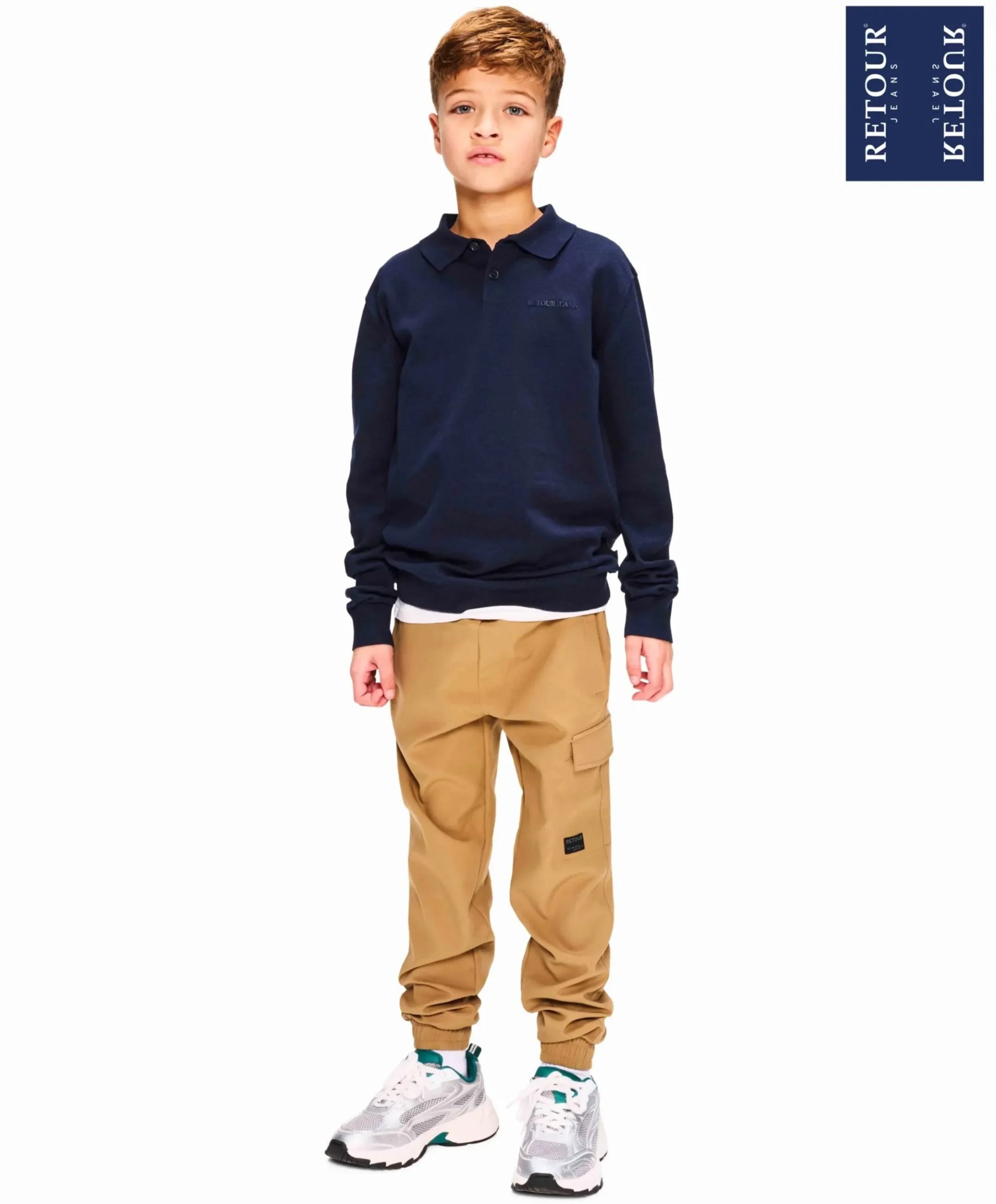 Jongens trui blauw